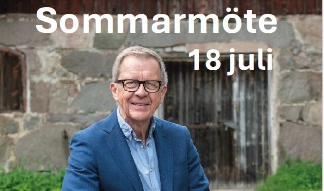 Sommarmöte med Carl-Olov Hultby i Brickebergskyrkan