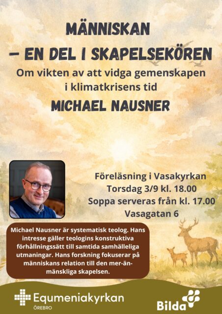 Equmeniakyrkan i Örebros Klimatföreläsning